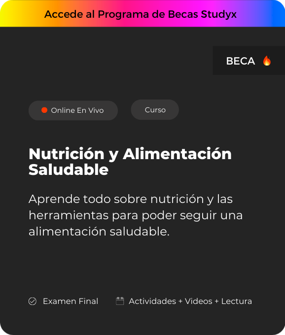 Nutrición y Alimentación Saludable