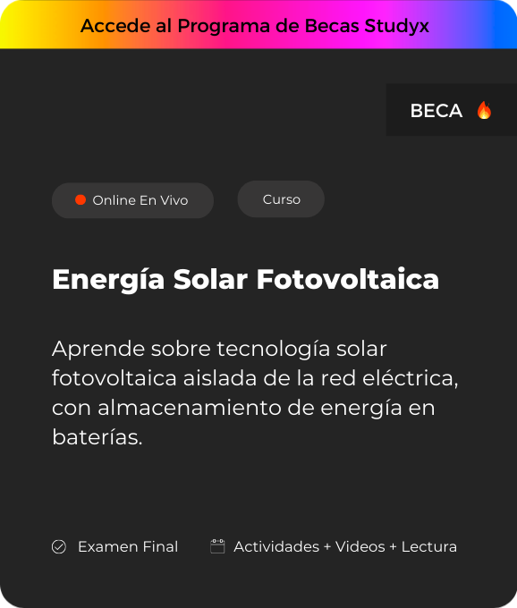 Energía Solar Fotovoltaica